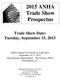 2015 ANHA Trade Show Prospectus