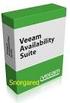 Availability for the modern datacentre Veeam Availability Suite v8 & Sneakpreview v9