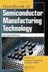 A Laboratory Approach to Semiconductor Process Technology