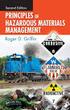 Hazardous Materials Management Considerations in Healthcare