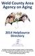 Weld County Area Agency on Aging 2014 HelpSource Directory