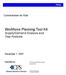 Workforce Planning Tool Kit: Supply/Demand Analysis and Gap Analysis