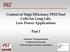 Control of High Efficiency PEM Fuel Cells for Long Life, Low Power Applications Part I
