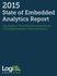 State of Embedded Analytics Report. Logi Analytics Third Annual Executive Review of Embedded Analytics Trends and Tactics