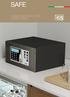 SAFE. DESIGNED in italy CASSEFORTI PER HOTEL HOTEL SAFES