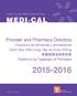 Provider and Pharmacy Directory