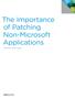 The Importance of Patching Non-Microsoft Applications
