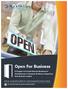 Open For Business. A Program to Provide Personal Assistance to Small Business in Choosing, Building or Expanding their Business Location