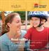 Macquarie University. Road safety A guide for families and carers of children 0 to 5 years