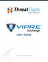 User Guide. ThreatTrack Security Product Manual