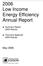 2006 Low Income Energy Efficiency Annual Report