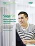 Sage 50. Sage 50 Accounting U.S. Edition. Resource guide for Sage Business Care customers. Sage Learning Services