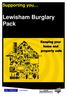 Lewisham Burglary Pack