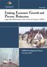 Linking Economic Growth and Poverty Reduction