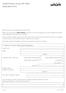Supplementary Group Life Policy Application Form