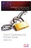 Intelligent Cybersecurity for the Real World. Cisco Cybersecurity Pocket Guide