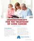 IMMUNOTHERAPY FOR THE TREATMENT OF LUNG CANCER