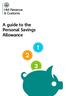 A guide to the Personal Savings Allowance