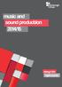 music and sound production 2014/15