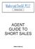 AGENT GUIDE TO SHORT SALES
