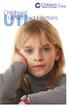 Childhood Urinary Tract Infections