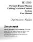 HC4300 Portable Flame/Plasma Cutting Machine Control System User Manual