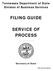 FILING GUIDE SERVICE OF PROCESS