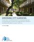 GREENING CITY GARDENS: A case study in the effectiveness of a coordinated approach to accessing utility incentives for energy efficiency retrofits in
