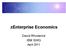 zenterprise Economics David Rhoderick IBM SWG