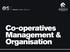 Co-operatives Management & Organisation