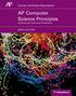 AP Computer Science Principles Including the Curriculum Framework