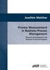 Joachim Melcher. Process Measurement in Business Process Management. Theoretical Framework and Analysis of Several Aspects