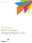 CHANNELADVISOR WHITE PAPER. Through the Eyes of the Consumer: 2010 Consumer Shopping Habits Survey