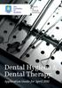 Dental Hygiene & Dental Therapy.
