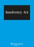 ct A Insolvency Act Insolvency ISBN 978-80-7357-681-3