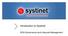 Introduction to Systinet. SOA Governance and Lifecycle Management
