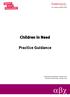 Children in Need. Practice Guidance