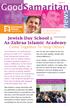 Jewish Day School & Az-Zahraa Islamic Academy Come Together To Help Others