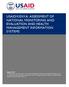 USAID/KENYA: ASSESSMENT OF NATIONAL MONITORING AND EVALUATION AND HEALTH MANAGEMENT INFORMATION SYSTEMS
