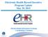 Electronic Health Record Incentive Program Update May 29, 2015. Florida Health Information Exchange Coordinating Committee