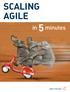 SCALING AGILE. minutes