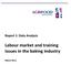 Report 1: Data Analysis. Labour market and training issues in the baking industry