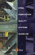 STEEL fabrication quality SySTEmS guideline