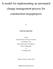 A model for implementing an automated change management process for construction megaprojects