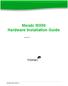 Meraki MX50 Hardware Installation Guide