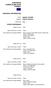 EUROPEAN CURRICULUM VITAE FORMAT