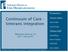Continuum of Care - Veterans Integration