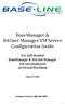 BaseManager & BACnet Manager VM Server Configuration Guide
