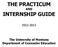 THE PRACTICUM AND INTERNSHIP GUIDE