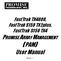 FastTrak TX4000, FastTrak S150 TX2plus, FastTrak S150 TX4 PROMISE ARRAY MANAGEMENT ( PAM) User Manual